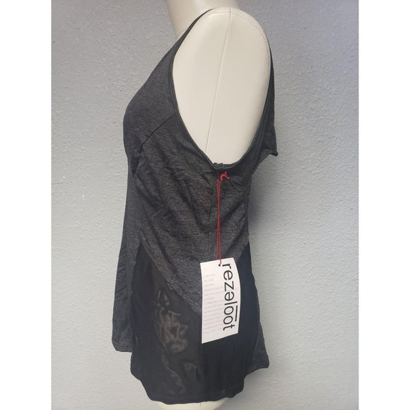 NWT Rezeloot workout top with slit back in Medium - Picture 3 of 10